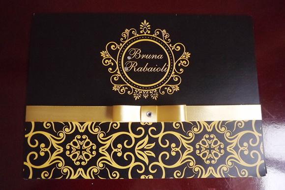 Convite de Formatura Black