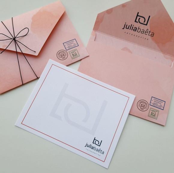 Convite Envelope Empresarial / Fotografia