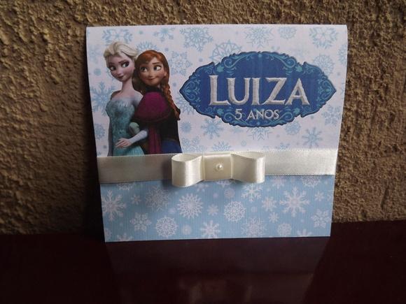 Convite Frozen