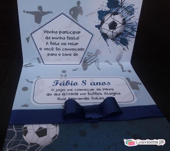 Convite Futebol
