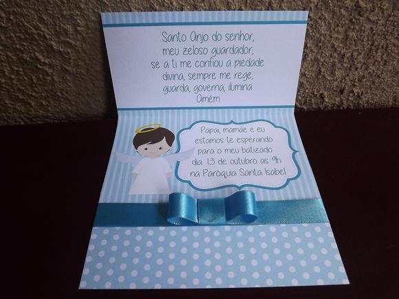 Convite Infantil Batizado