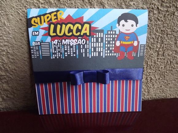 Convite Infantil Herois