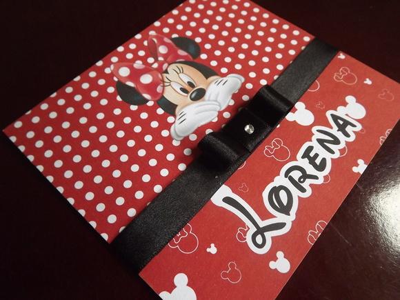 Convite Infantil Minnie Mouse