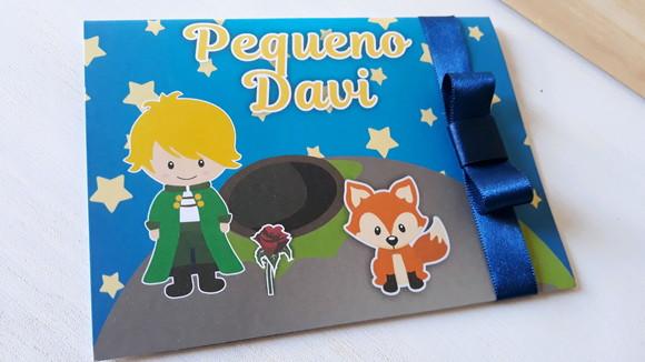 Convite Infantil PEQUENO PRÍNCIPE