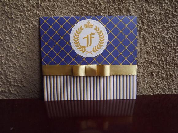 Convite Infantil Realeza Principe