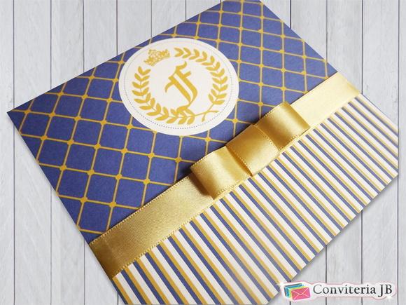 Convite Infantil Realeza Principe