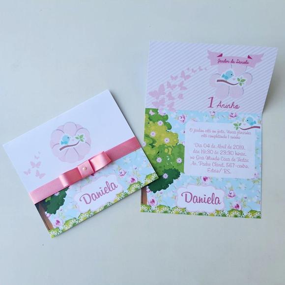 Convite Jardim Encantado Promoção