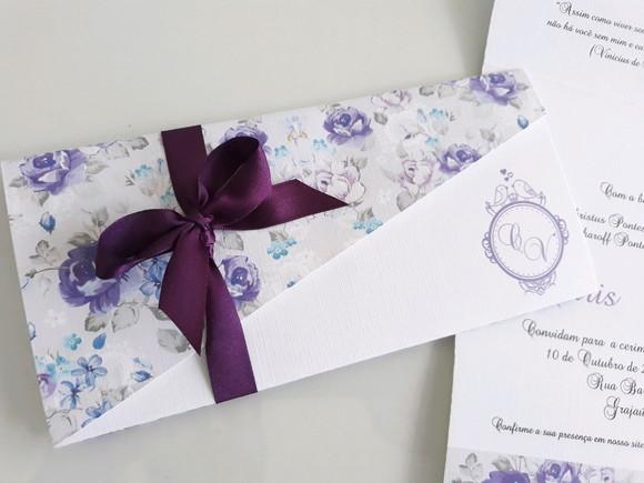 Convite Lilas
