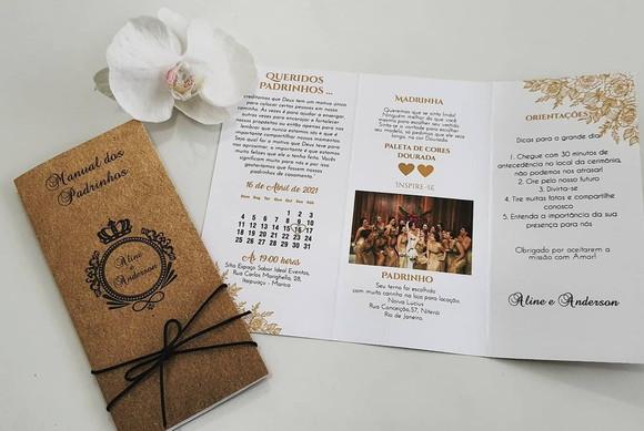 Convite manual de padrinhos