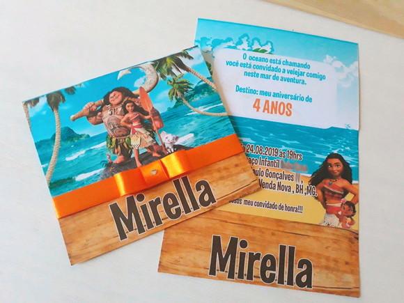 Convite Moana