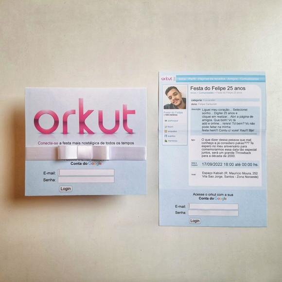 Convite Orkut