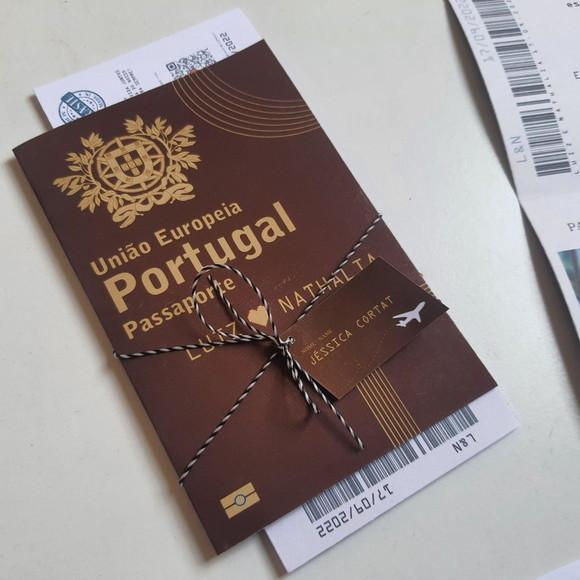 Convite Passaporte Portugual