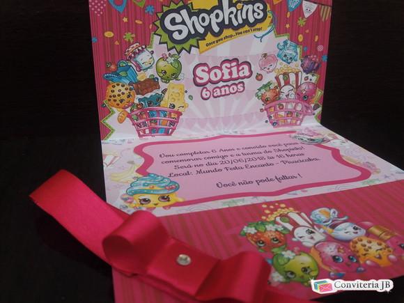 Convite Shopkins