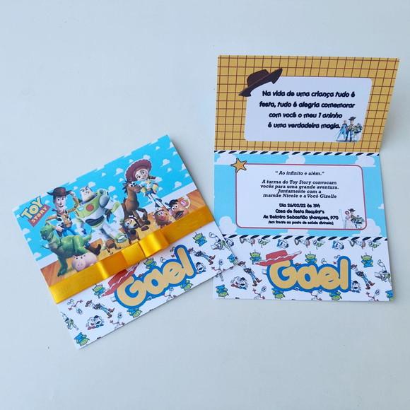 Convite Toy Story Promoção