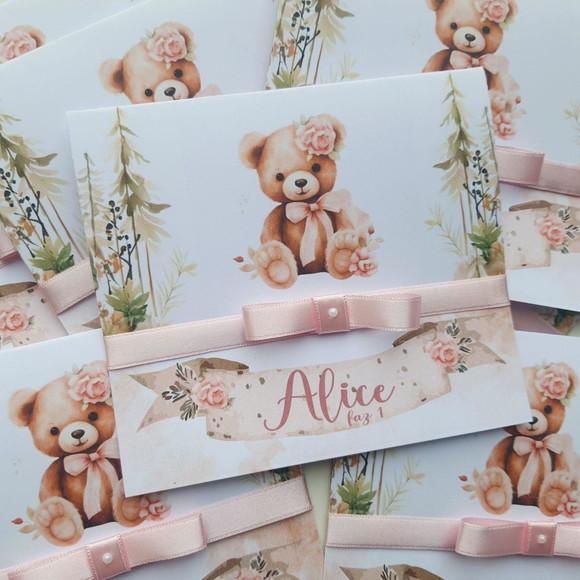 Convite Ursa Aquarela