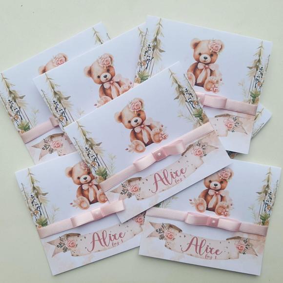 Convite Ursa Aquarela