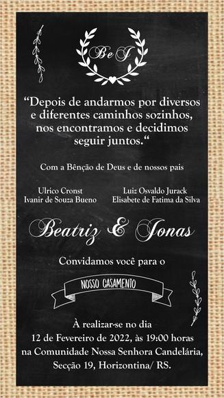 Convite Virtual Casamento