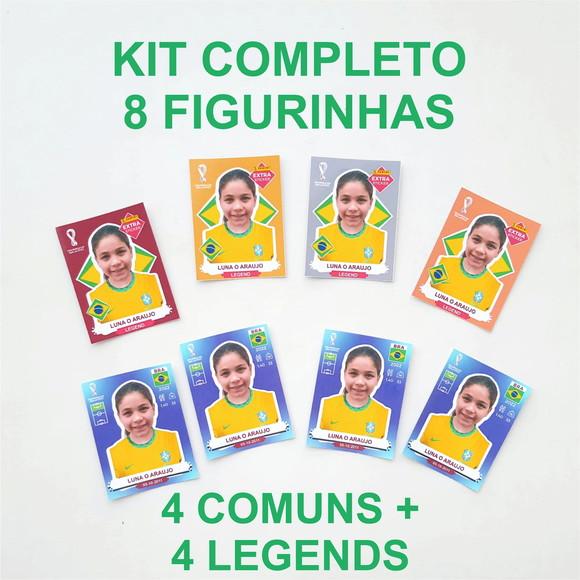 Figurinhas Personalizadas Copa 2022