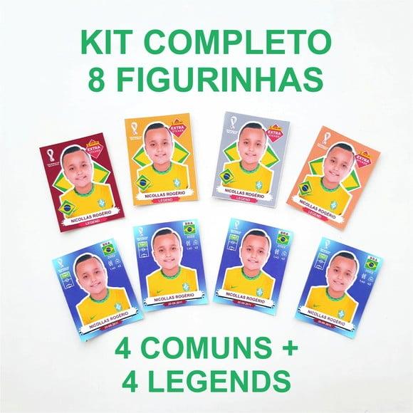 Figurinhas Personalizadas Copa 2022