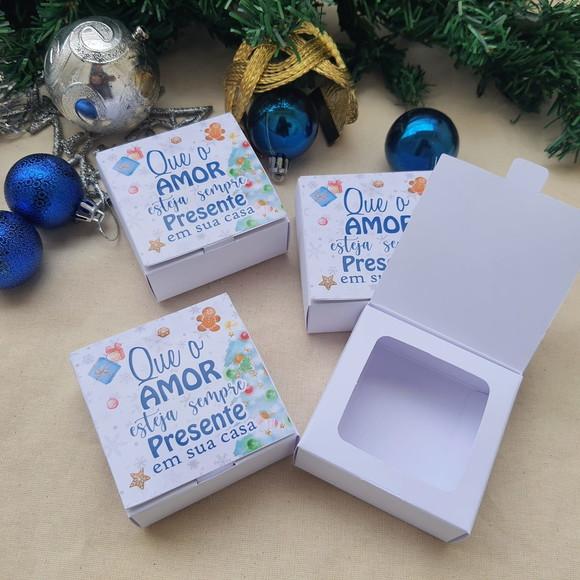 Lembrancinhas de Natal - Caixinha para Mimos 7x7cm