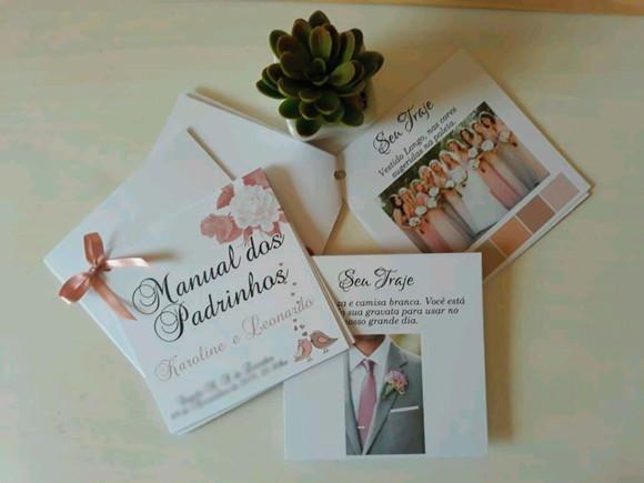 Manual de Padrinhos formato cartões