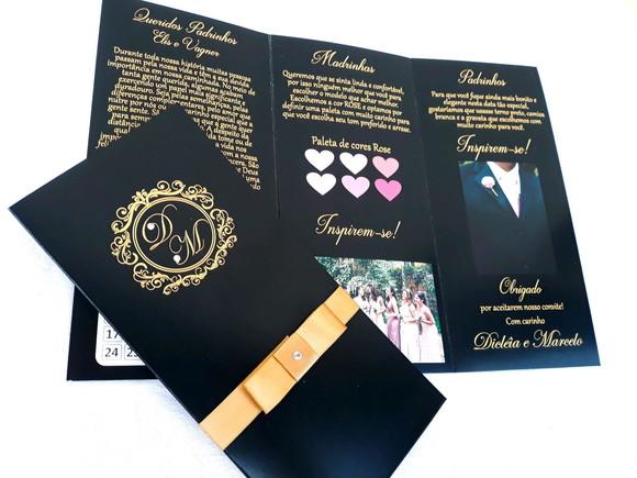 Manual dos Padrinhos Preto Black