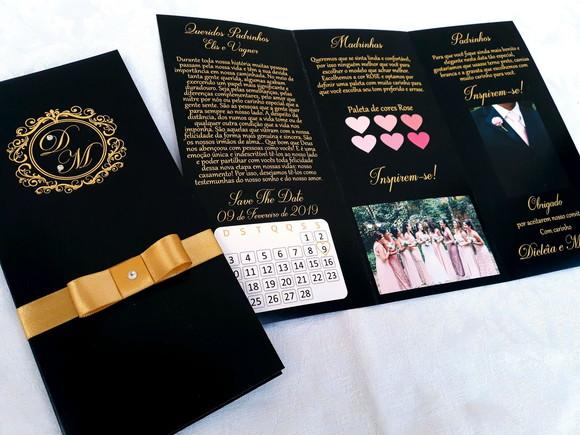 Manual dos Padrinhos Preto Black