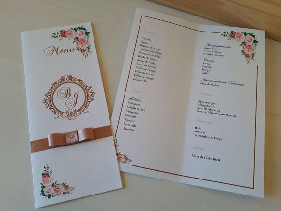 Menu Casamento