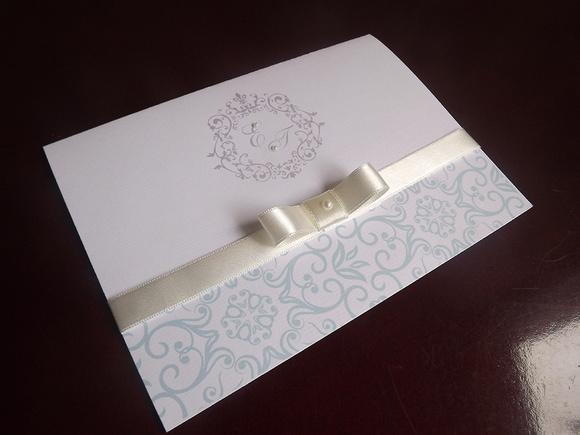 PAPEL GROSSO Convite de Casamento