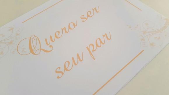 Placa para Cadeira Personalizada (PAR)