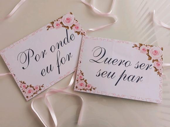 Placa para Cadeira Personalizada (PAR)