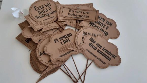 Plaquinhas Divertidas