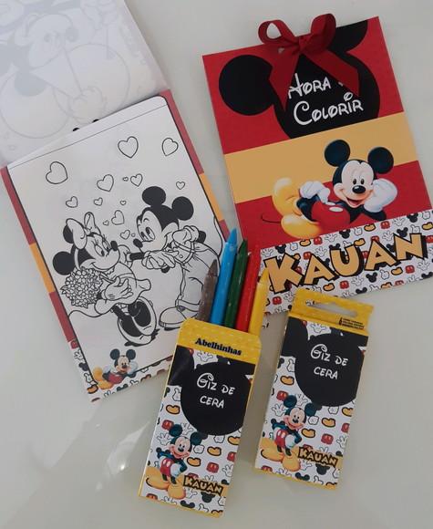 Revista De Colorir Mickey
