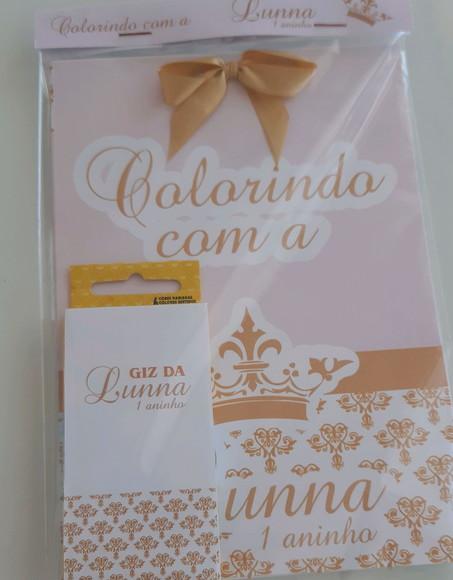 Revista De Colorir Personalizada