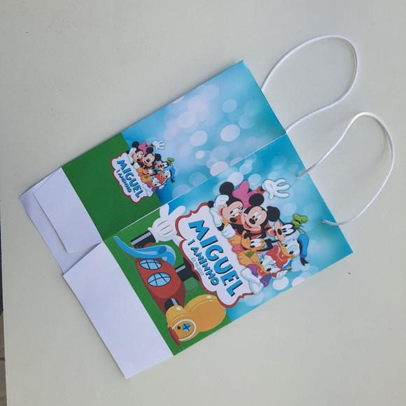 Sacolinha de Papel Branca de Neve