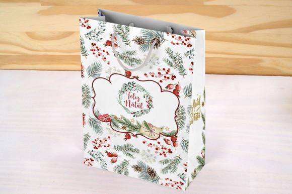 Sacolinha de Papel Natal