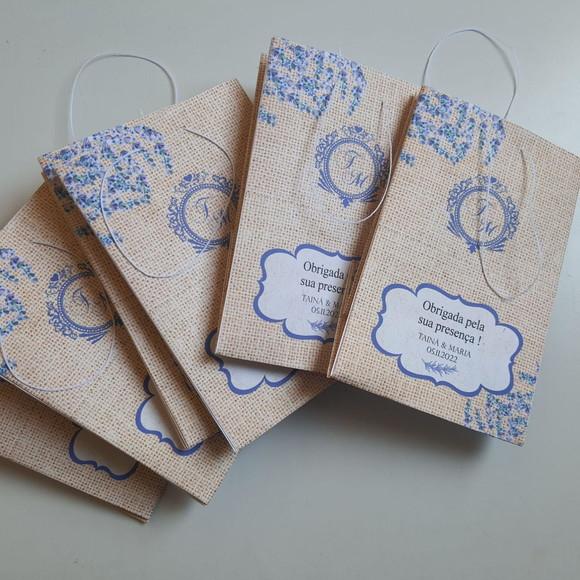 Sacolinha de Papel Rustica