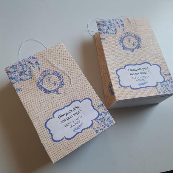 Sacolinha de Papel Rustica