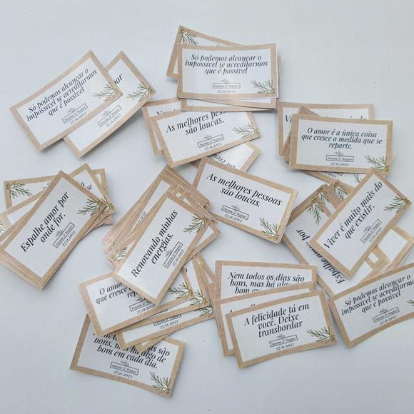 Tag Laminado para Drink