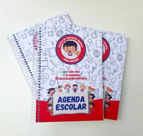 Agenda Escolar Personalizada Volta as Aulas