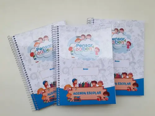 Agenda Escolar Personalizada Volta as Aulas
