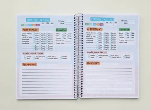 Agenda Escolar Personalizada Volta as Aulas