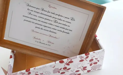 Caixa de Casamento