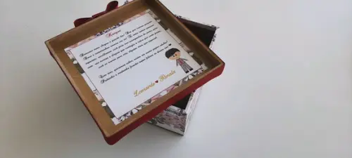 Caixa para Daminhas e Pajens