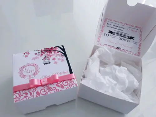 Caixinha de Papel Personalizada
