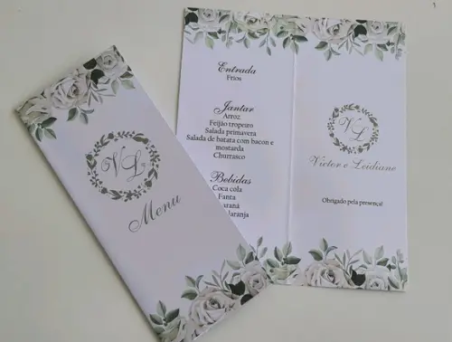 Cardapio Casamento