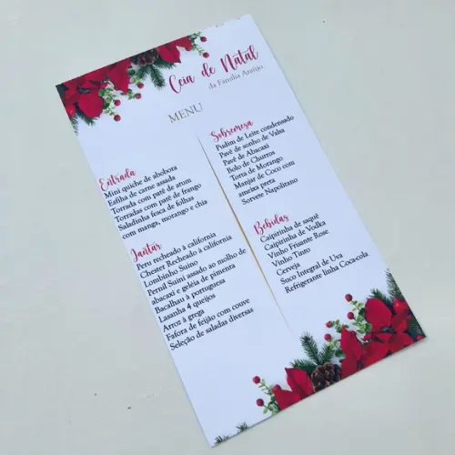 Cardapio de Natal