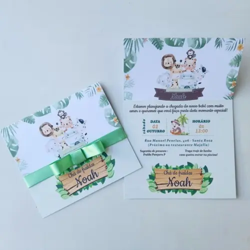Chá De Bebê Safari Promoção