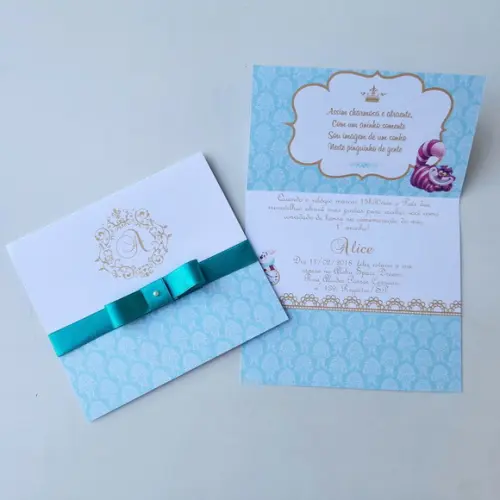 Convite 15 Anos Alice No País Das Maravilhas Promoção