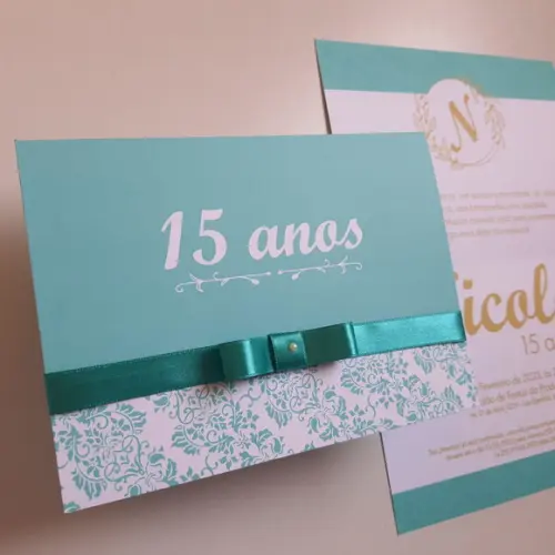 Convite 15 Anos Tifany